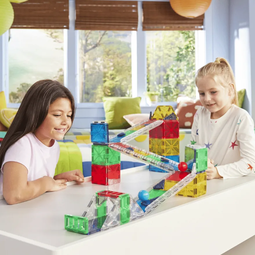 Magna-Tiles | Kulbana Rail Racers Deluxe, 90 st.