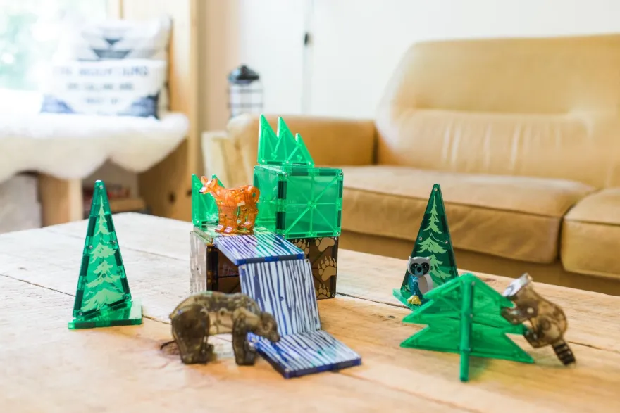 Magna-Tiles | Livet i skogen, 25 st.