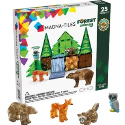 Magna-Tiles | Livet i skogen, 25 st.