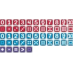 Magna-Tiles | microMAGS Learn Numbers, 56 st.