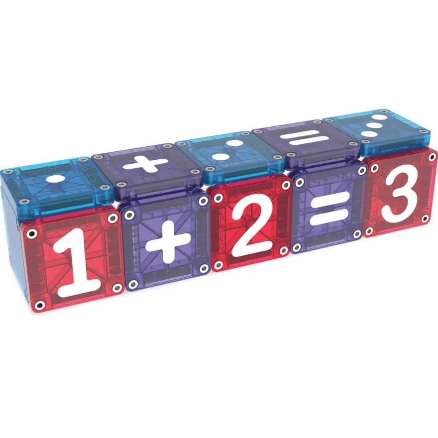 Magna-Tiles | microMAGS Learn Numbers, 56 st.