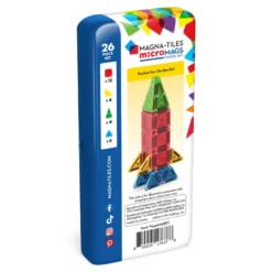 Magna-Tiles | microMAGS Resepaket, 26 st.