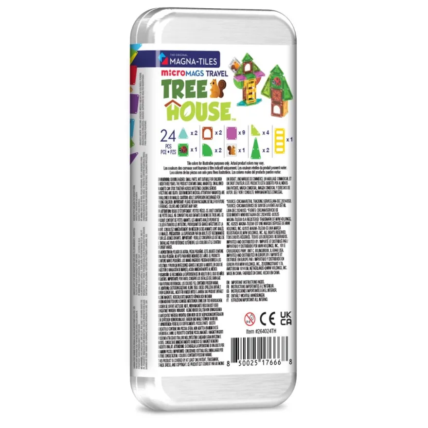 Magna-Tiles | microMAGS Treehouse, 24 st.