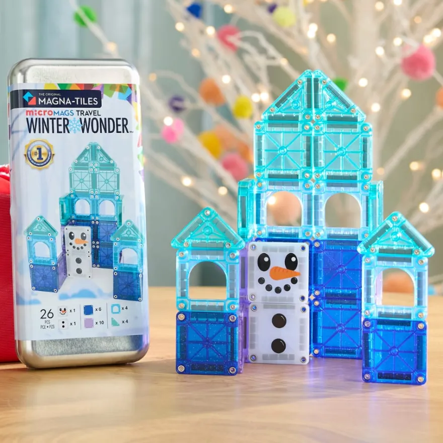Magna-Tiles | microMAGS Winter Wonderland, 26 st.