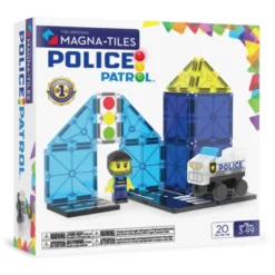Magna-Tiles | Polispatrull, 20 st.
