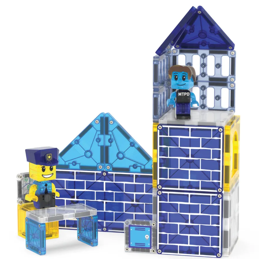 Magna-Tiles | Polisstation, 36 st.