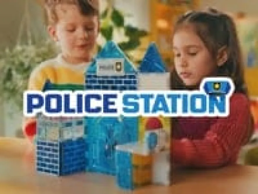 Magna-Tiles | Polisstation, 36 st.