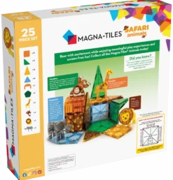 Magna-Tiles | Safaridjur, 25 st