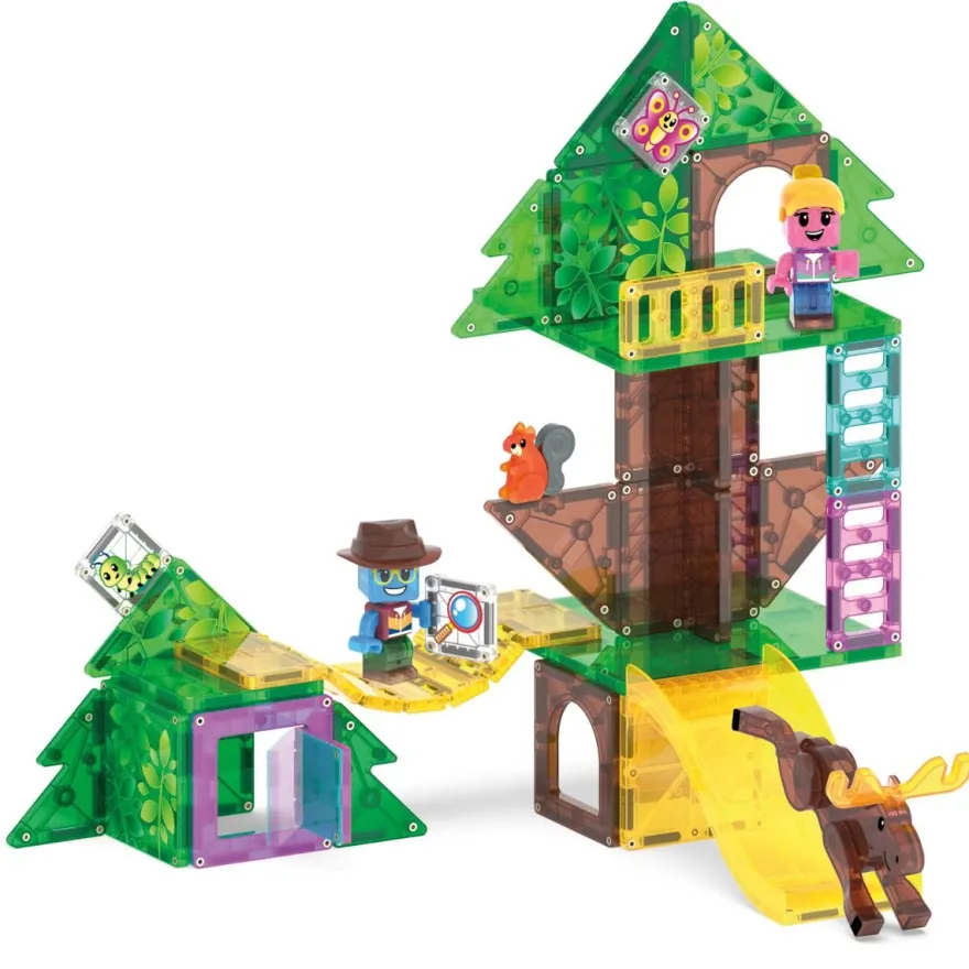 Magna-Tiles | Trädhuset, 42 st.