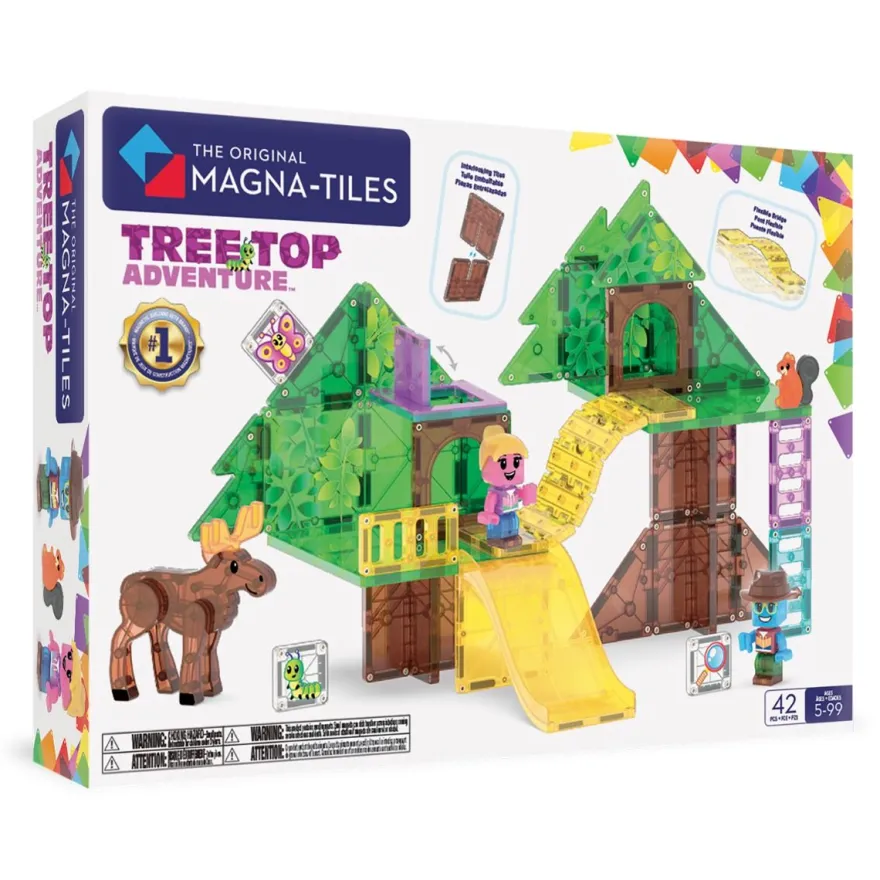 Magna-Tiles | Trädhuset, 42 st.