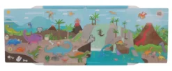 Magnetbok, hopvikbar - Dinosaurier