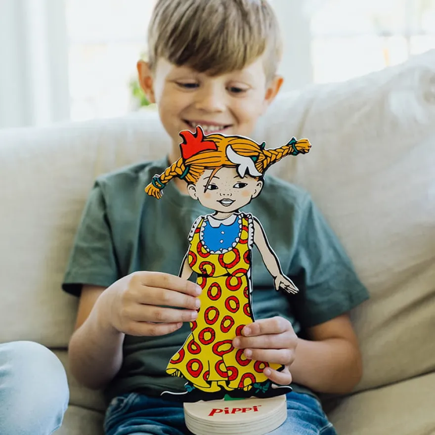 Magnetisk klippdocka, Pippi Långstrump