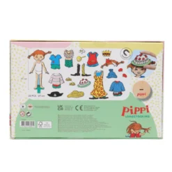 Magnetisk klippdocka, Pippi Långstrump