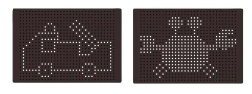 Magnetisk rittavla (31 x 25,5 cm)