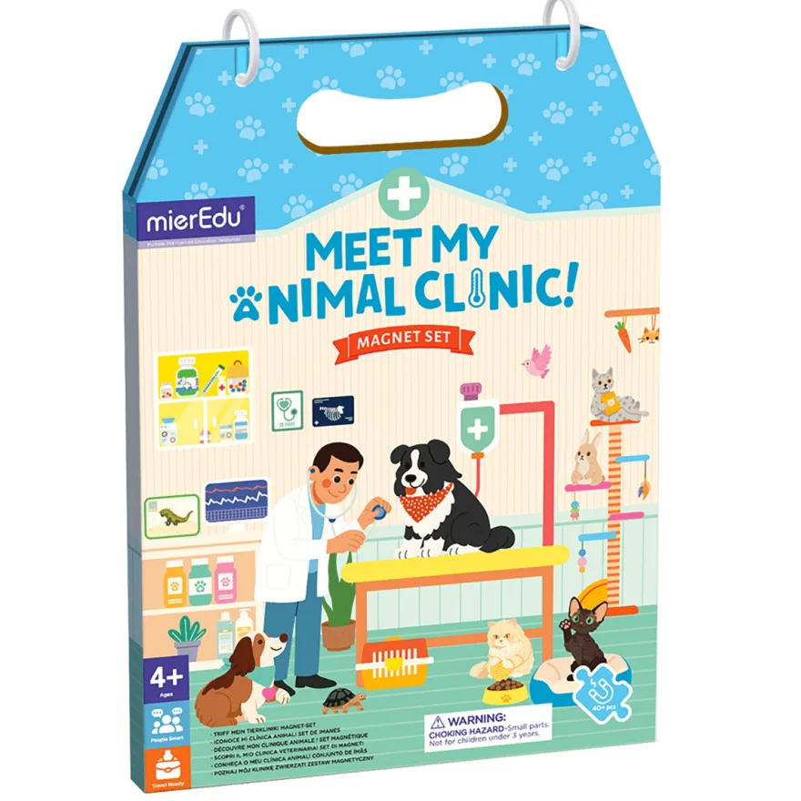 Magnetiskt lekpaket – Hos veterinären