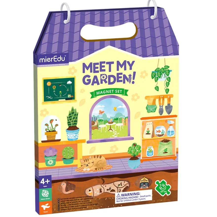 Magnetiskt lekpaket – I trädgården