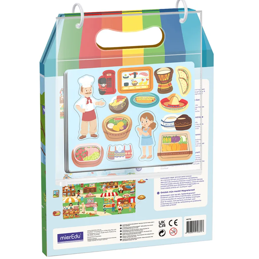 Magnetiskt lekpaket – På marknadsplatsen