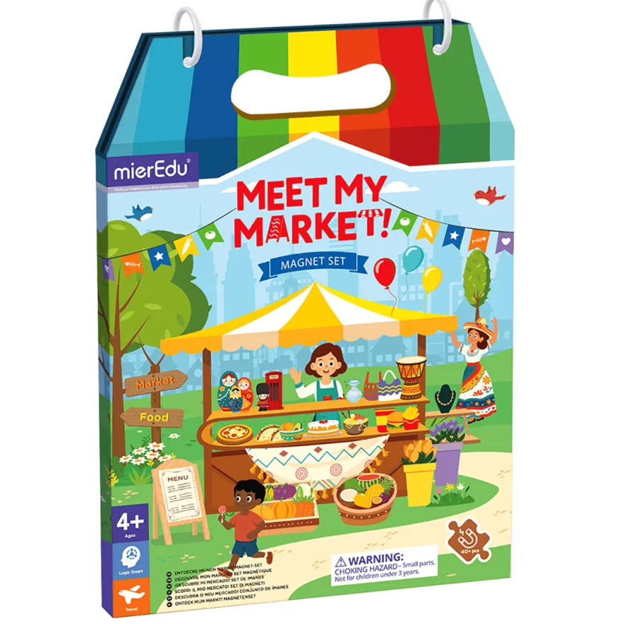 Magnetiskt lekpaket – På marknadsplatsen