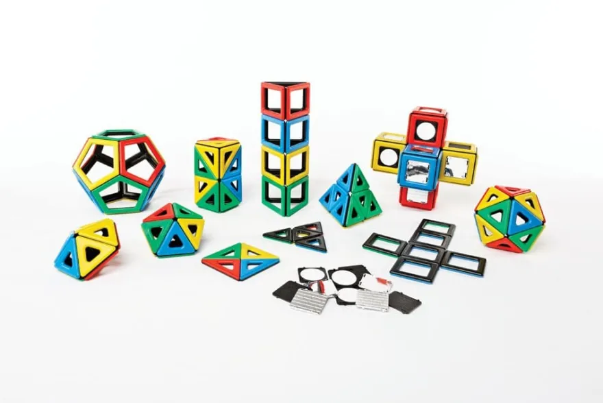 MAG Polydron Deluxe-set skolor/förskolor 184 delar