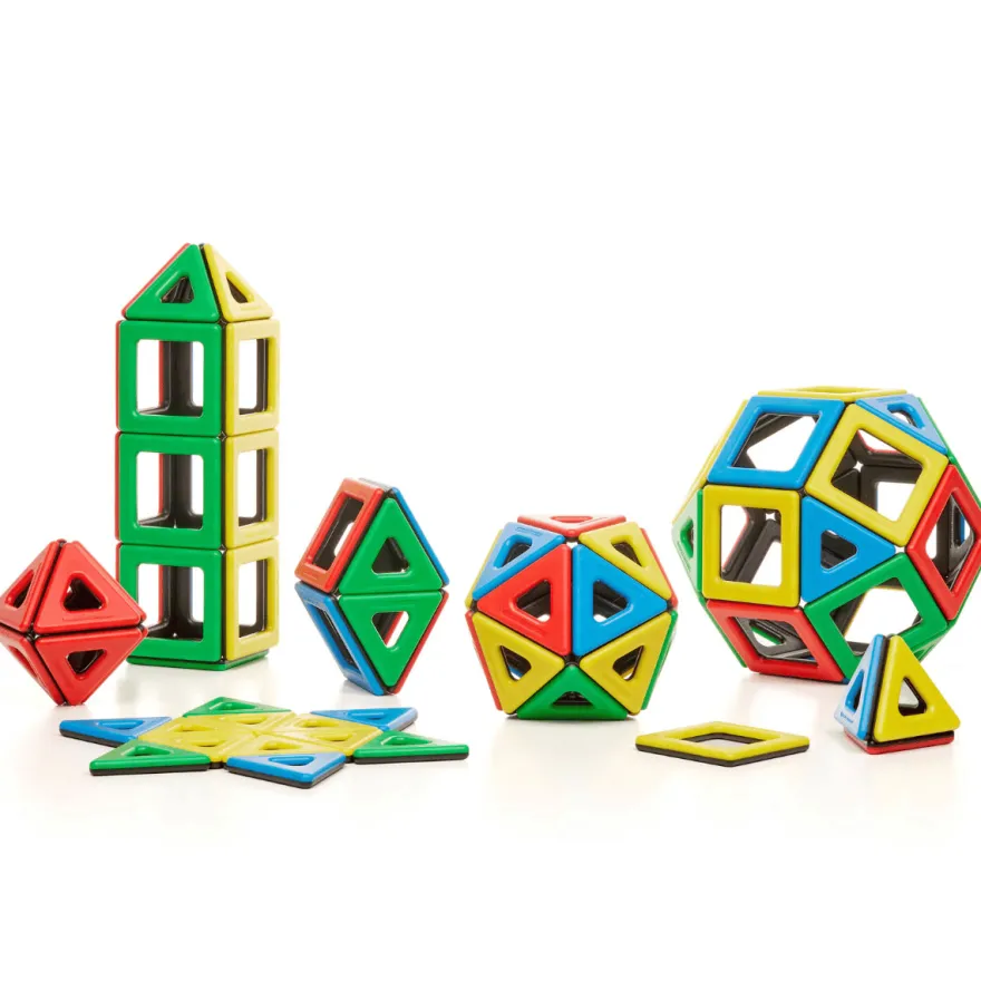 MAG Polydron Set för skolor och förskolor 96 delar