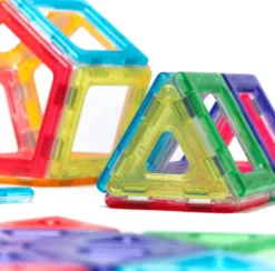 MAG Polydron | Transparent | 100 delar