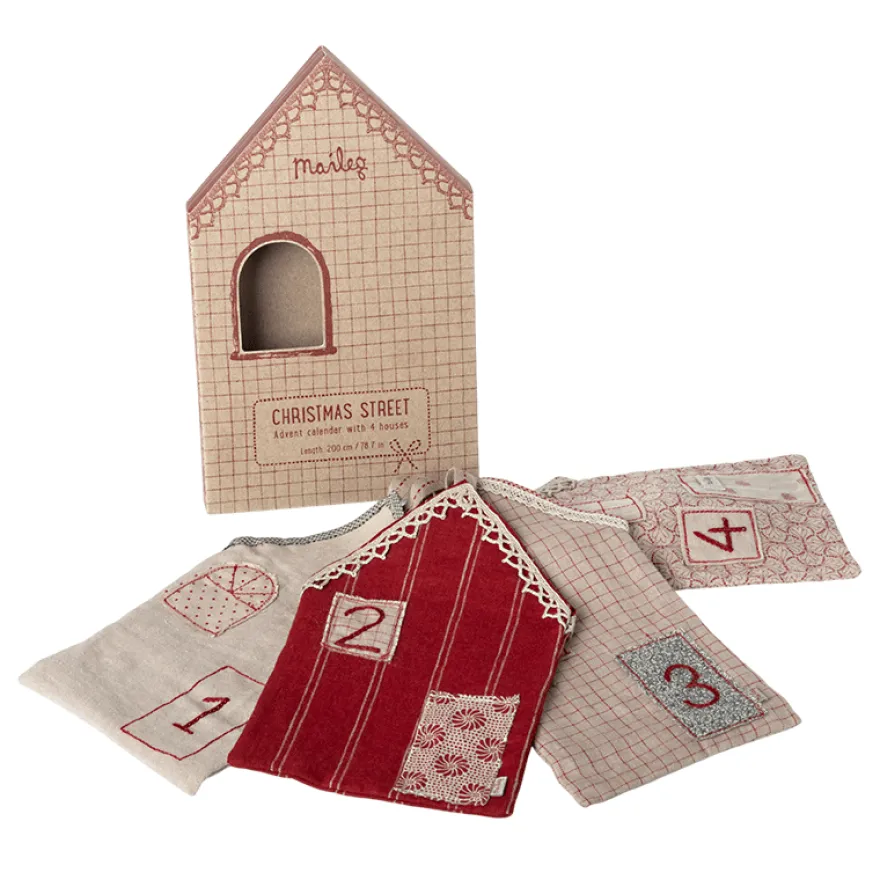 Maileg - Adventskalender 1-4 - Julgatan
