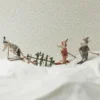 Maileg - Vintermus med skidor, Pappa - Blå