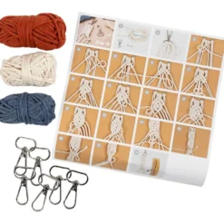 Makramé-paket, mini - Nyckelringar