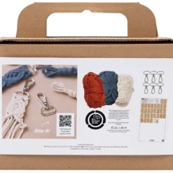 Makramé-paket, mini - Nyckelringar