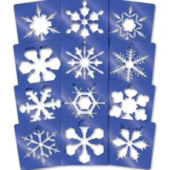 Mallar - Snöflingor, 12 st.