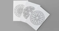 Mandalas målarbok - Den fantastiska