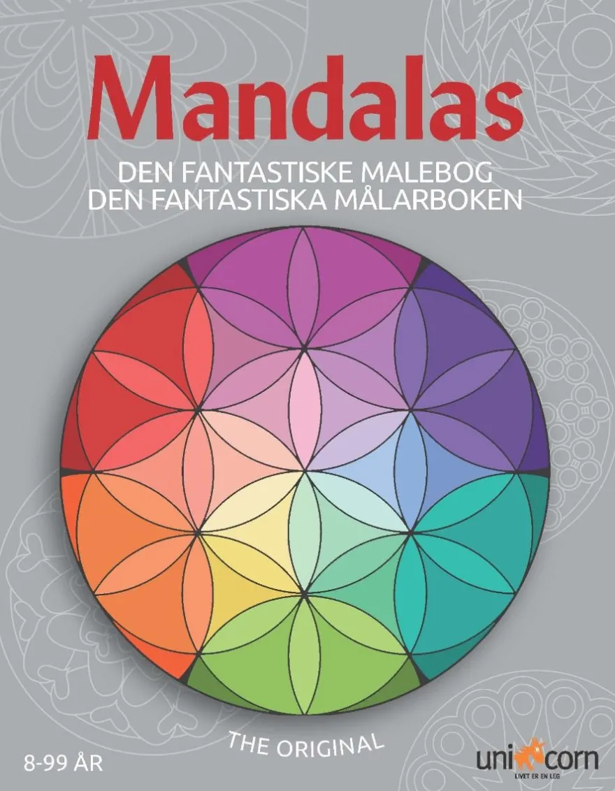 Mandalas målarbok - Den fantastiska