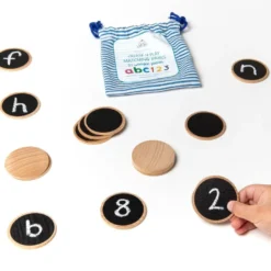 Memory av trä med tavelfolie - DIY