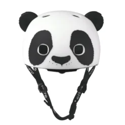 Micro cykelhjälm Panda - Small, 48-53 cm