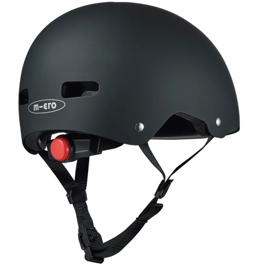 Micro cykelhjälm - Svart, 54-58 cm