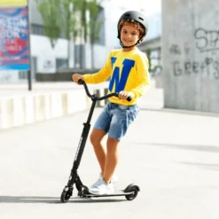 Micro cykelhjälm - Svart, 54-58 cm
