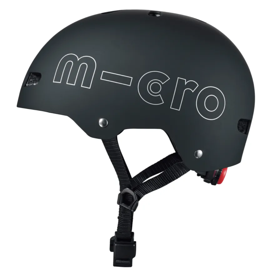 Micro cykelhjälm - Svart, 58-61 cm