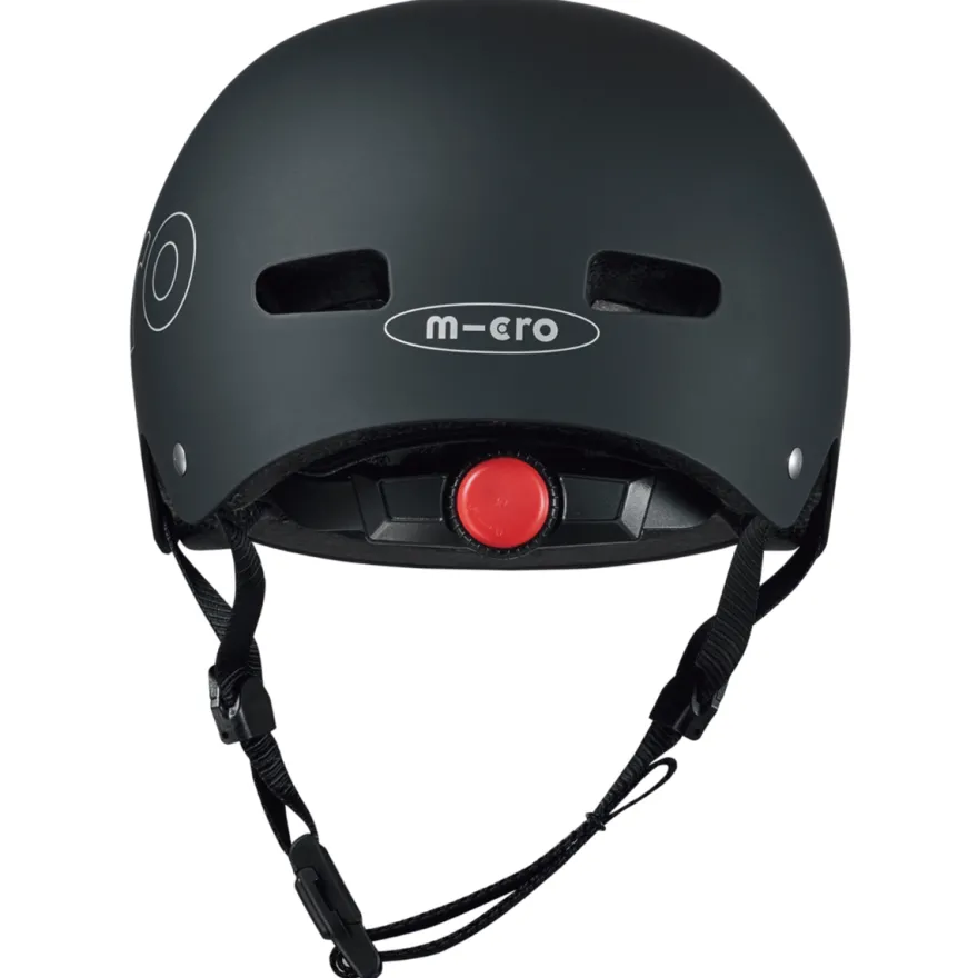 Micro cykelhjälm - Svart, 58-61 cm