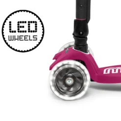 Micro - Maxi Deluxe Fällbar LED, Berry