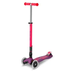 Micro – Maxi Deluxe hopfällbar LED, neonrosa