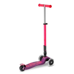 Micro – Maxi Deluxe hopfällbar LED, neonrosa