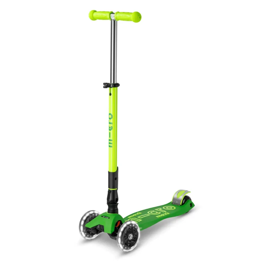 Micro – Maxi Deluxe hopfällbar LED, neongrön