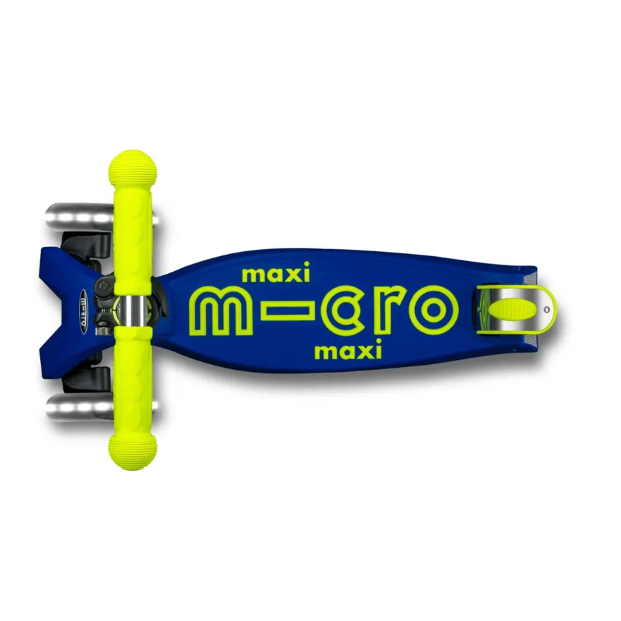 Micro – Maxi Deluxe hopfällbar LED, neongul