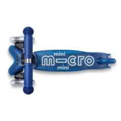 Micro Sparkcykel - Mini Deluxe Glitter LED, Marin