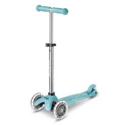 Micro Sparkcykel - Mini Deluxe Glow LED Plus, Aqua