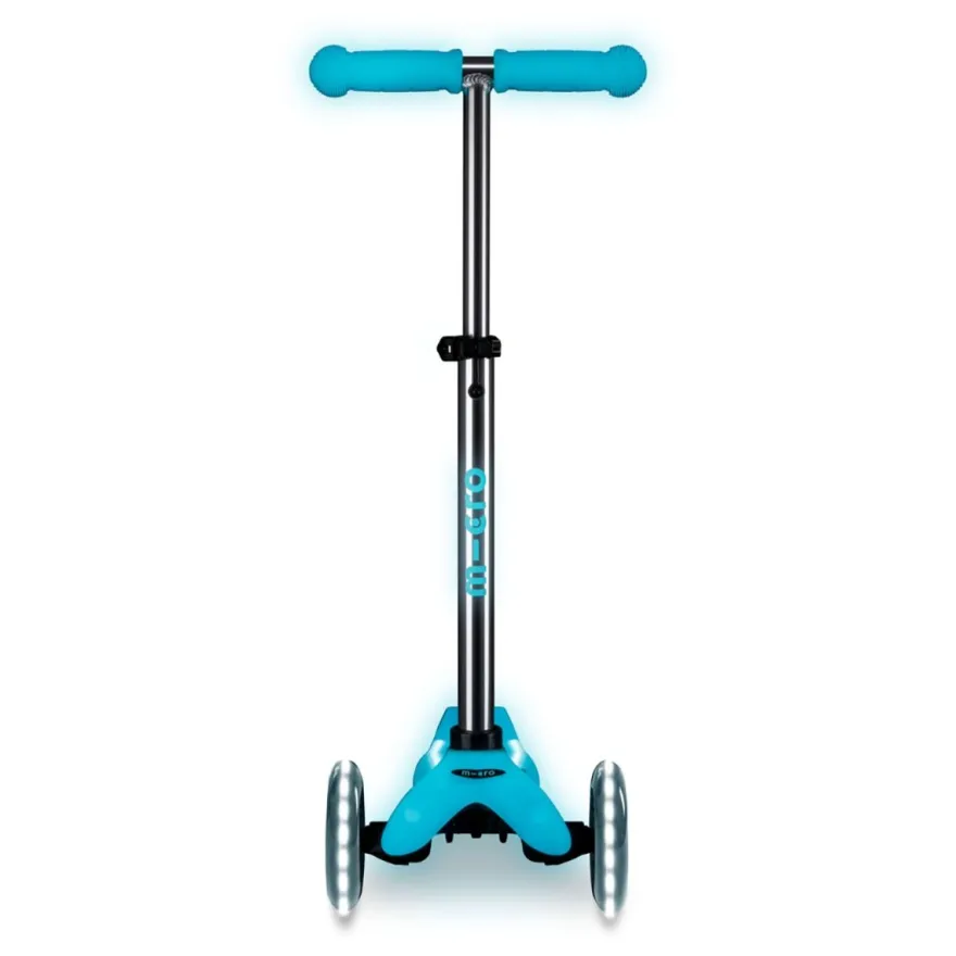 Micro Sparkcykel - Mini Deluxe Glow LED Plus, Aqua