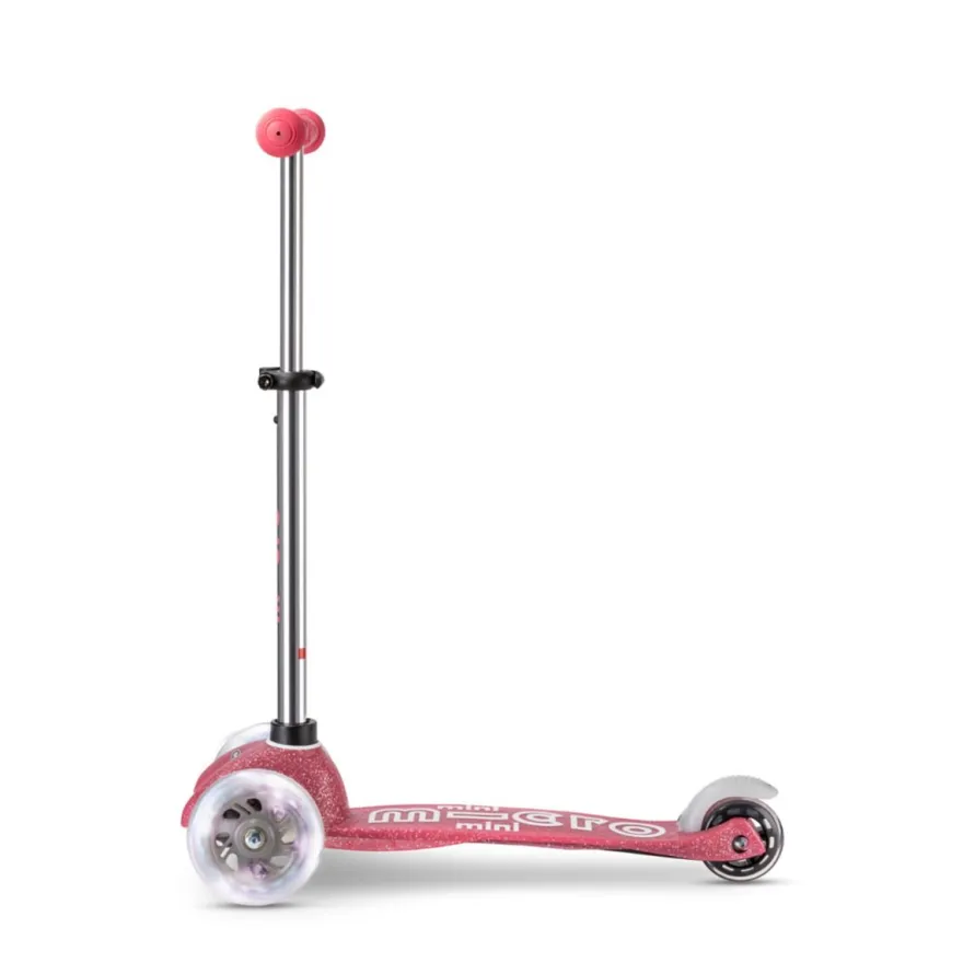 Micro Sparkcykel - Mini Deluxe Glitter LED, Rosa
