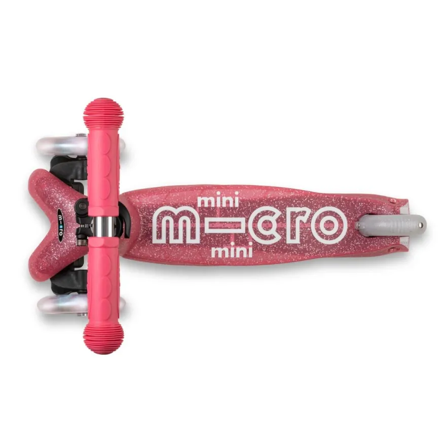 Micro Sparkcykel - Mini Deluxe Glitter LED, Rosa