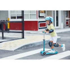 Micro Sparkcykel - Mini Deluxe LED, Aqua