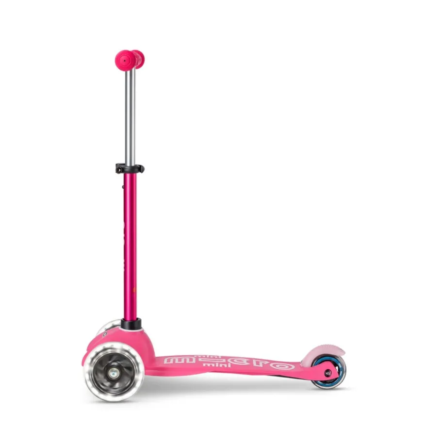 Micro Sparkcykel - Mini Deluxe LED, Rosa